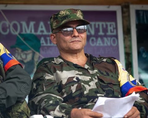 'Iván Mordisco', cabecilla de las disidencias de las Farc.