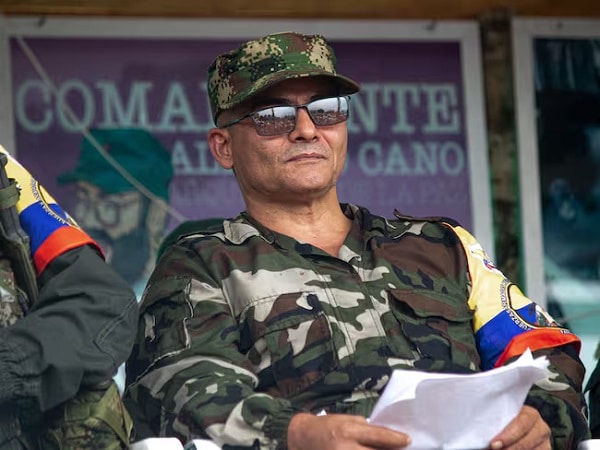 'Iván Mordisco', cabecilla de las disidencias de las Farc.