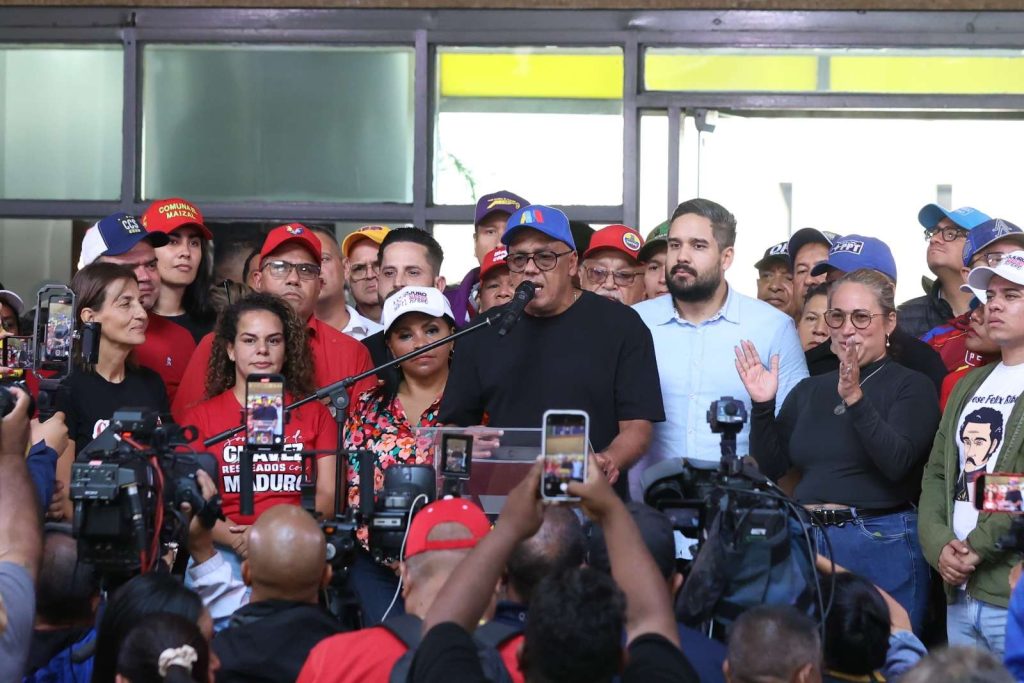 Jorge Rodríguez: that every vote of this 25-M is punished against the violent