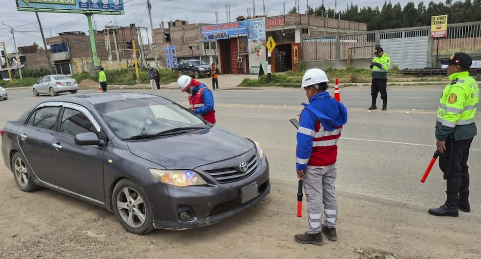 Junín: Sutran Intensifies inspection operations per Holy Week