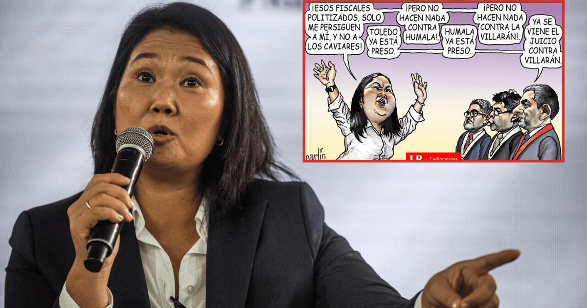 Keiko Fujimori: Carlincura portrays prosecutors by dismantling their 'persecution' speech with the list of prisoners