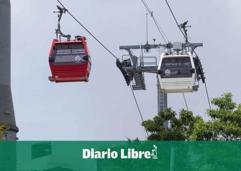 Line 1 of the Santo Domingo cable car, closed from Saturday