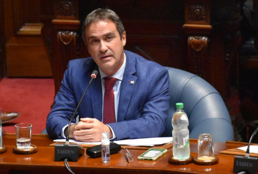 Melazzi requested reports in the Senate on investments on the shores of Uruguay