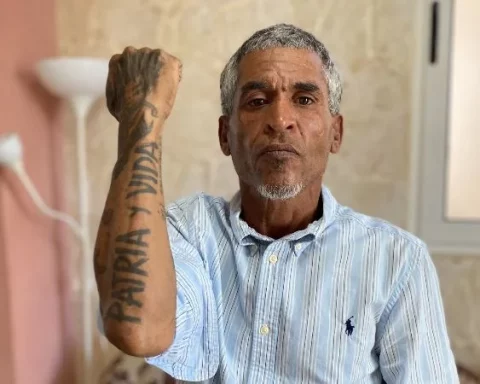 El activista Ohauris Rondón Rivero