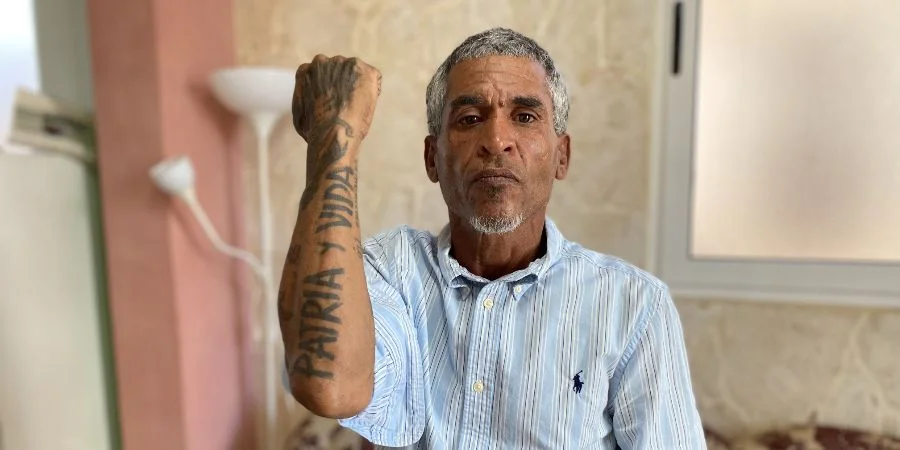 El activista Ohauris Rondón Rivero