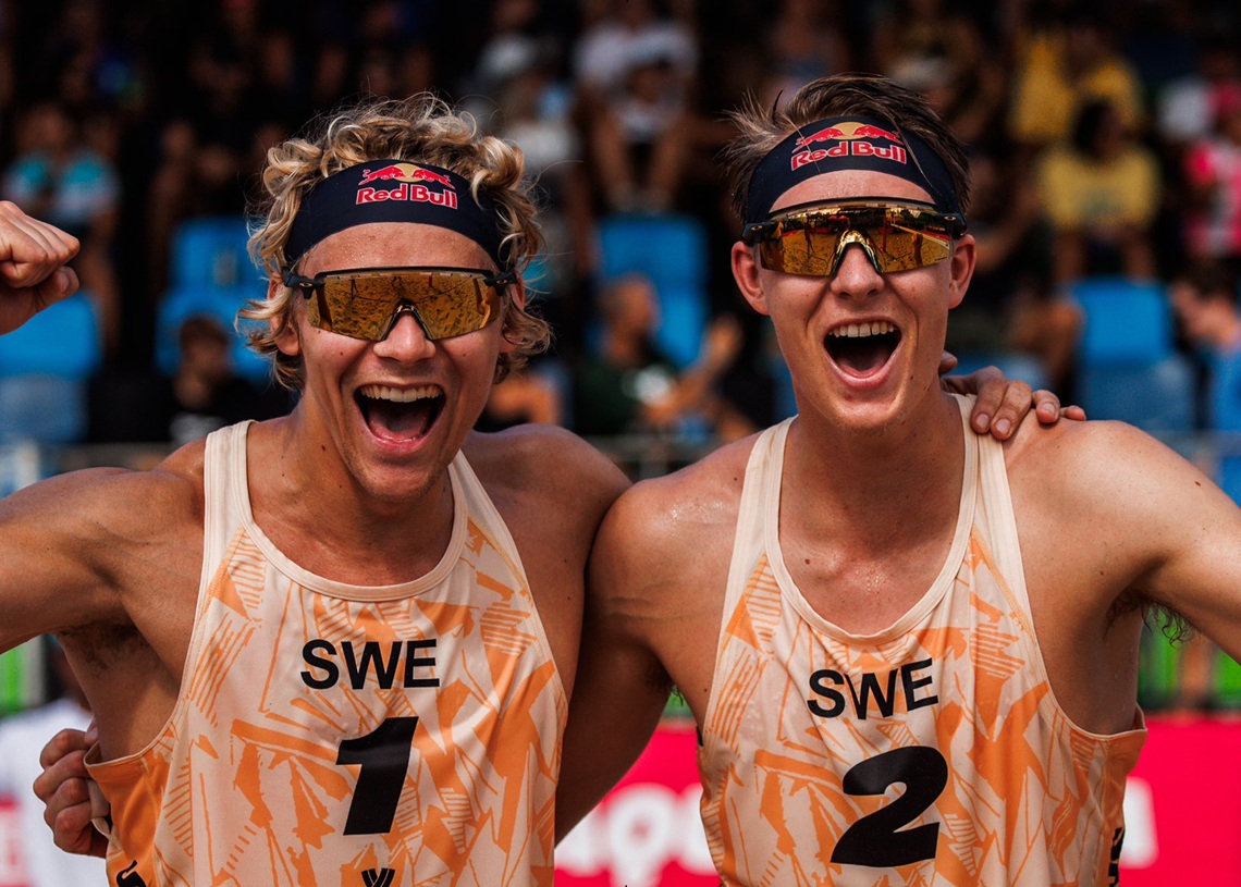 Olympic champions stop Cuba in the sands of Brazil