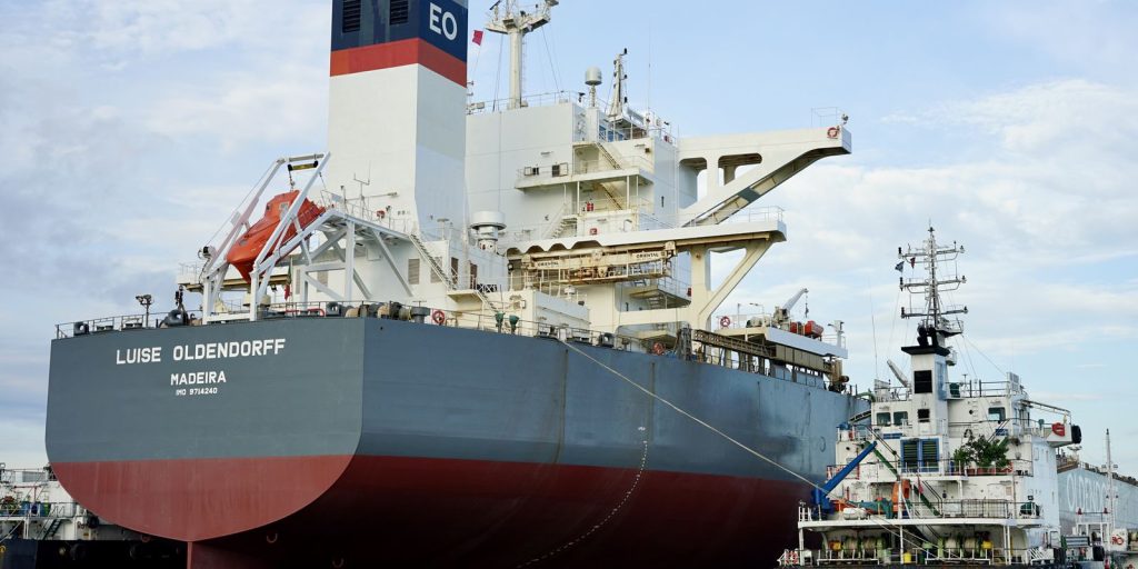 PETROBRAS SUPPLY VALLEY Ship with MIX OF USED KITCHEN OIL