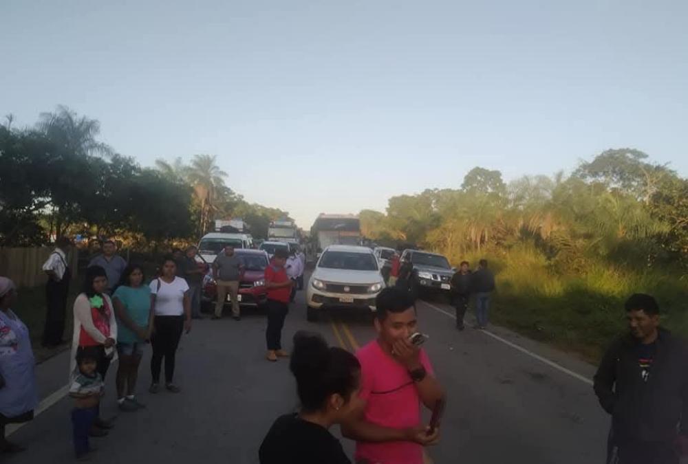 Pueblo Ayoreo announces road block for Thursday 24