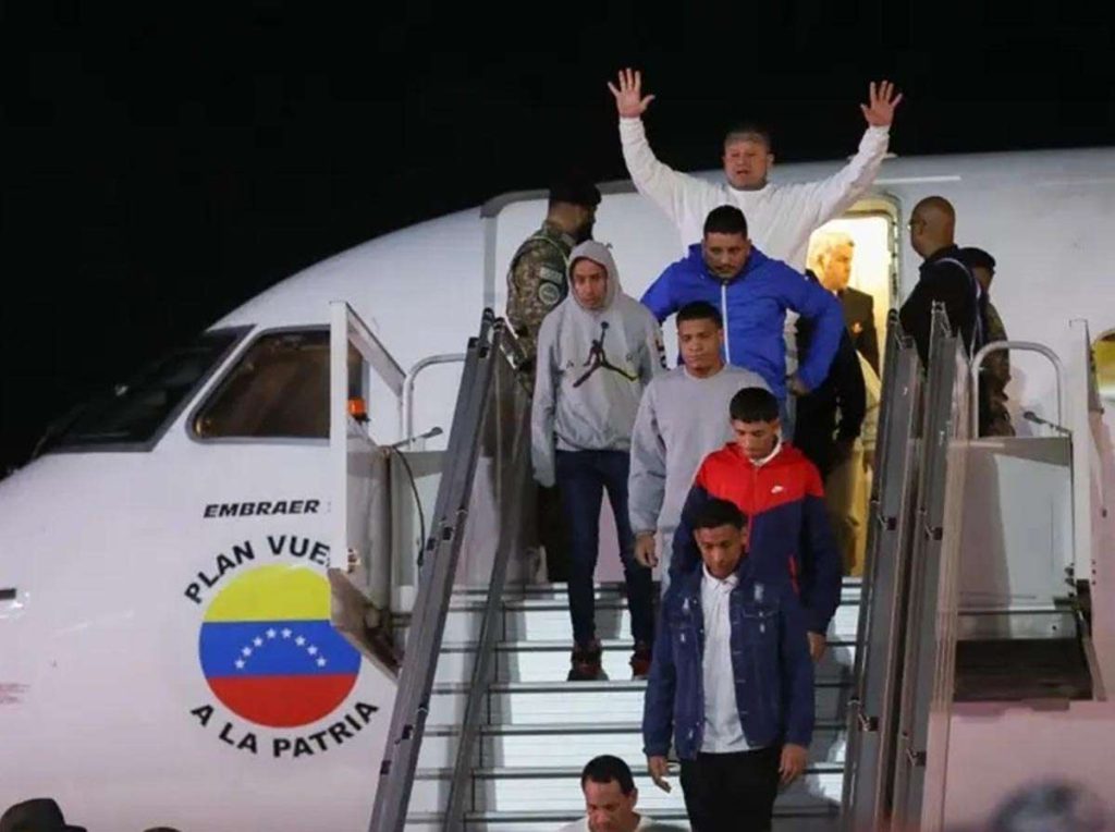 Repatriated are not from the Aragua train