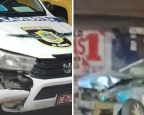 Serene Municipal stars traffic accident in Huancayo