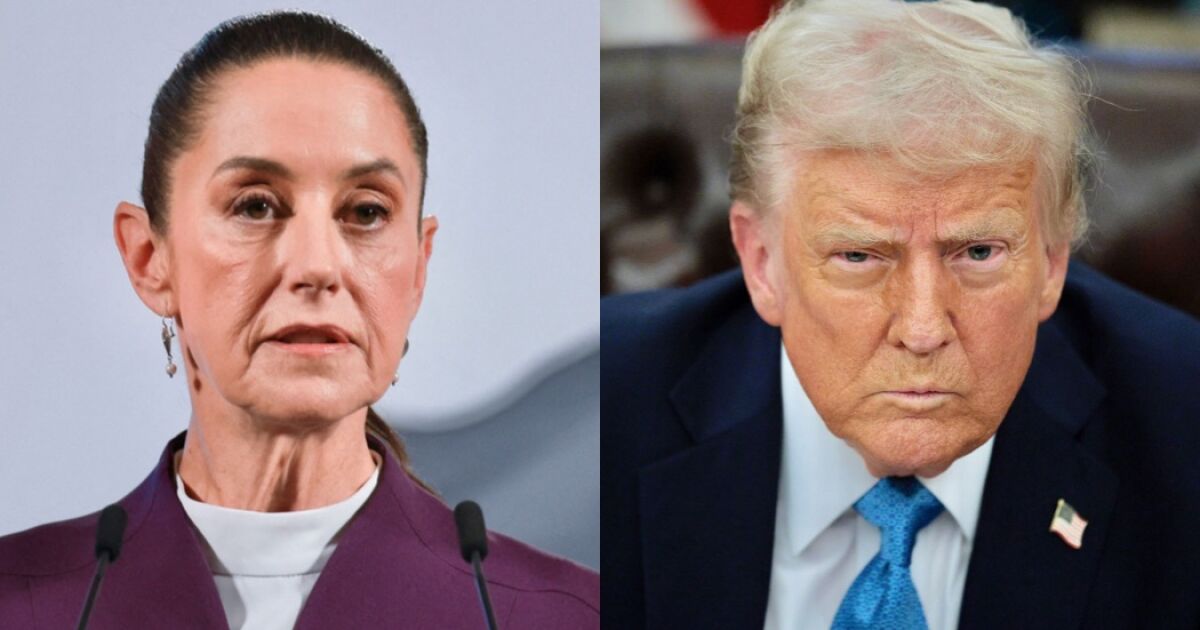 Sheinbaum and Trump make a new call: "It was very productive"