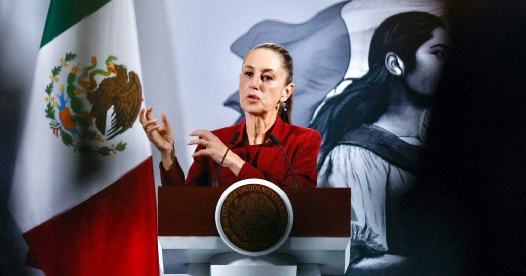 Sheinbaum has other data and contradicts the IMF on economic recession