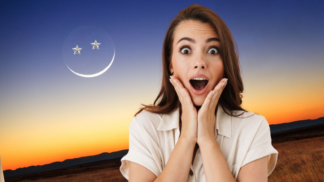 Smiling moon: what April day, what time can you see this astronomical phenomenon from Chile