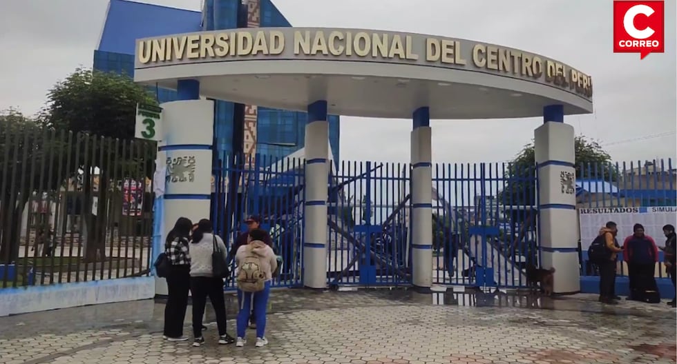 Students denounce harassment at the National University of Center for Peru