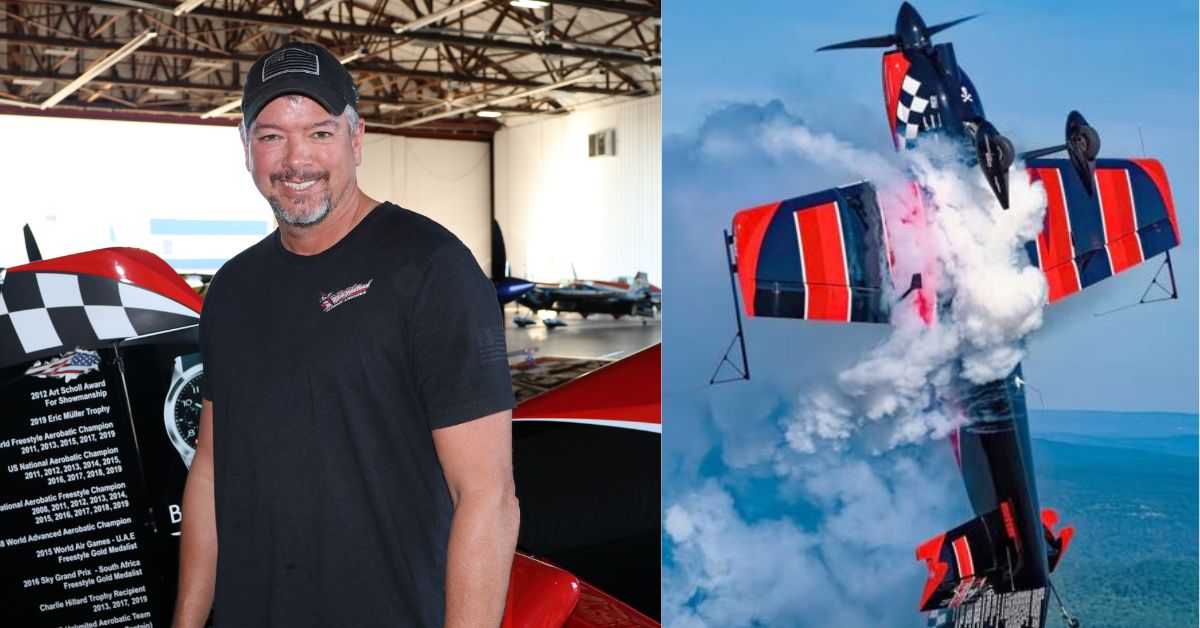 Stunt Pilot Rob Holland Dies in Crash AT USAF Base Ahead of Air Show