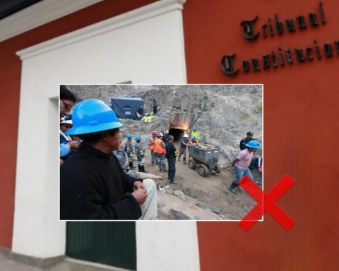 TC rejects impunity for informal miners in the reinfined