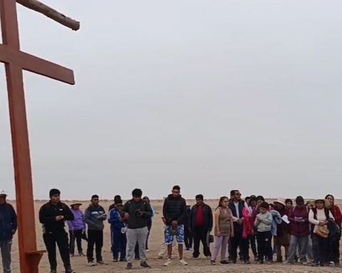 Tacna: With representation of Vía Crucis Community carries the message of salvation