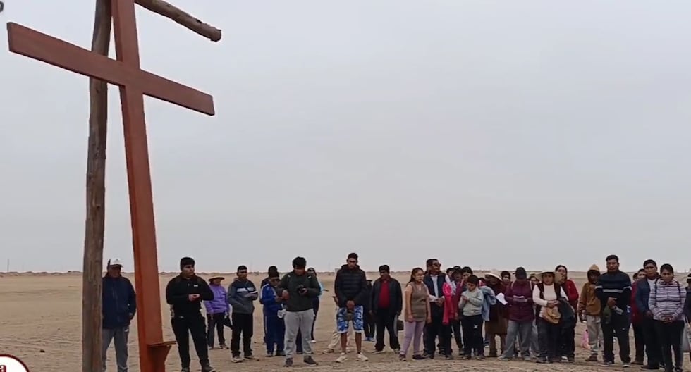 Tacna: With representation of Vía Crucis Community carries the message of salvation