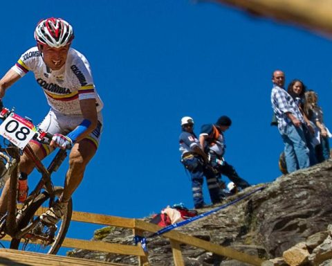 The Colombian Leonardo Páez is champion of the return to Ibiza MTB
