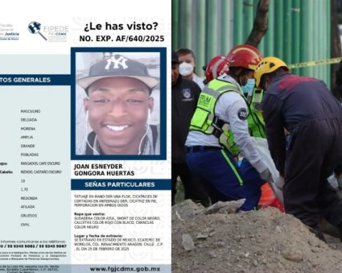 The Colombian's body Joan appeared where his father had pointed out, buried in Mexico