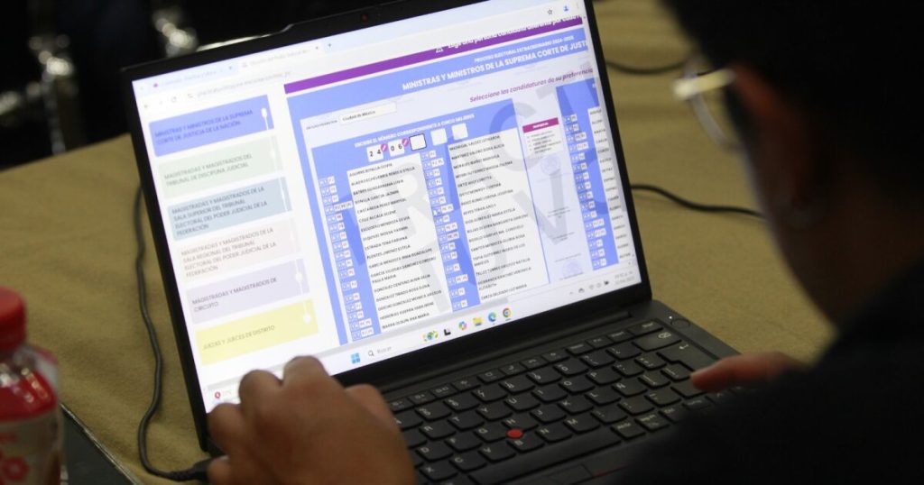 The INE launches platform for voting citizen simulation