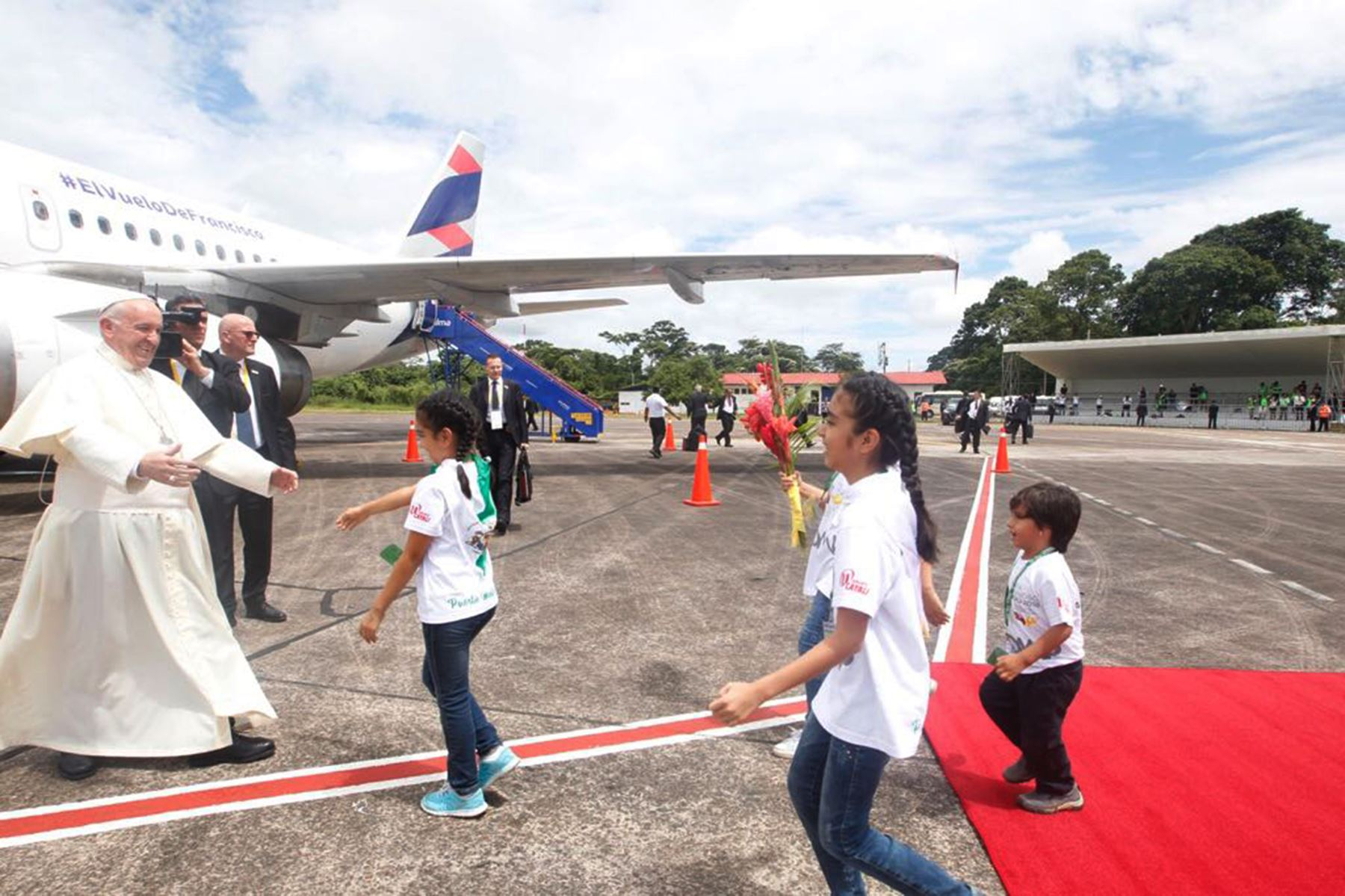 The day Pope Francis arrived in Peru: this was his visit in Lima, Puerto Maldonado and Trujillo