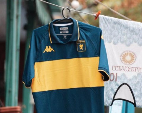 The emotional tribute of Genoa to Boca for its 120th anniversary
