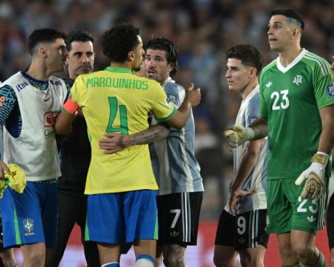 The provocation of the 'Draw' to the players of Brazil that Scaloni recriminated him