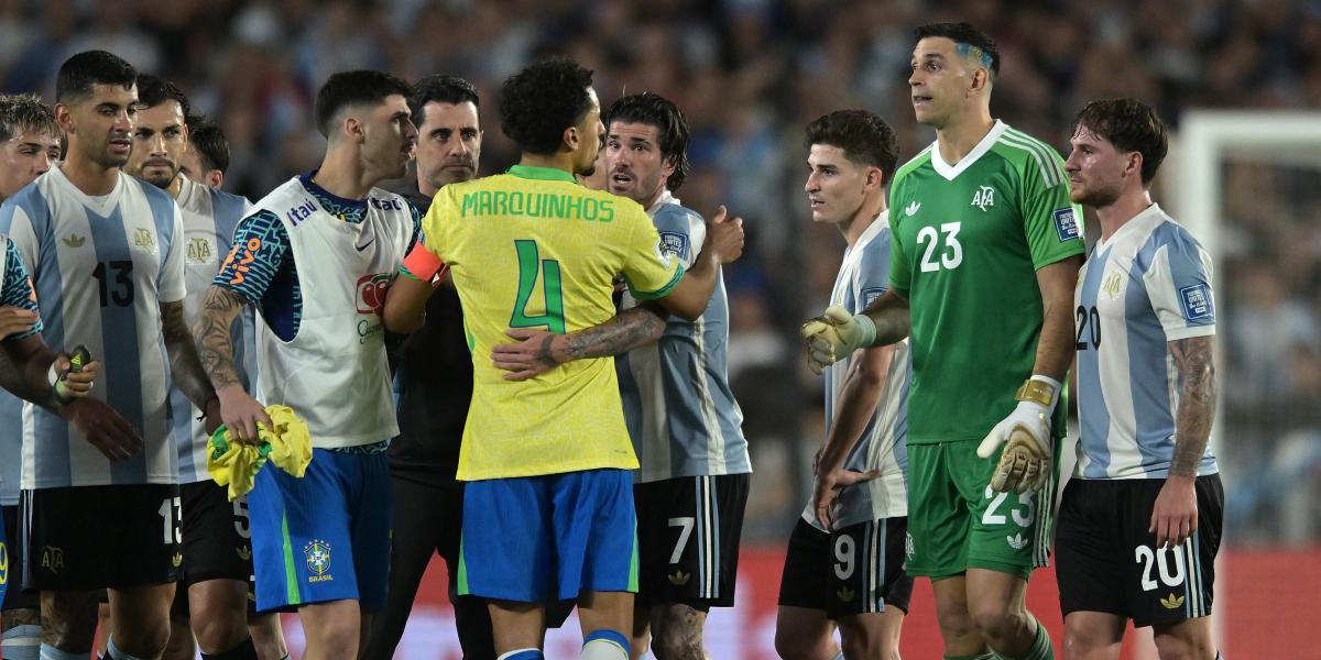 The provocation of the 'Draw' to the players of Brazil that Scaloni recriminated him