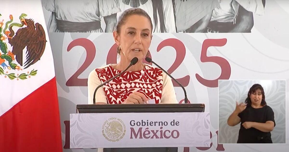 The runs are not prohibited, says Sheinbaum after disturbances in Texcoco