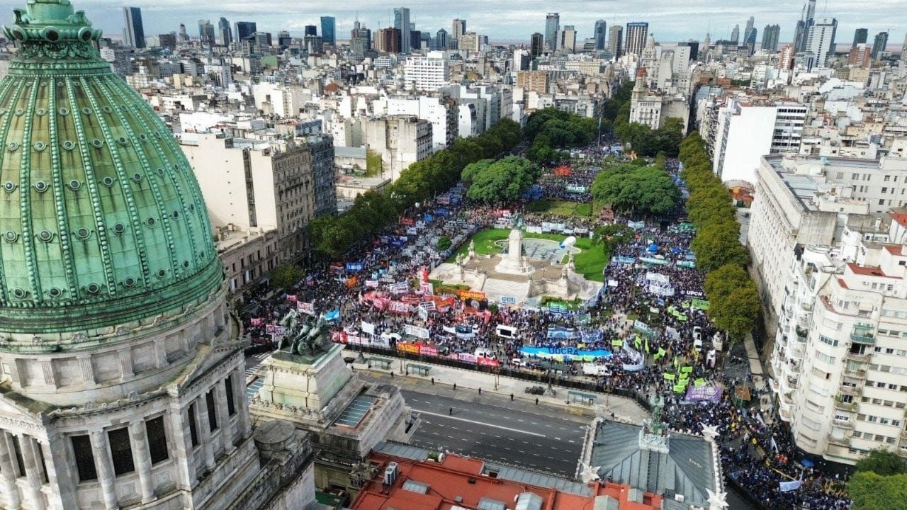 The third general unemployment against Javier Milei's adjustment policies is carried out