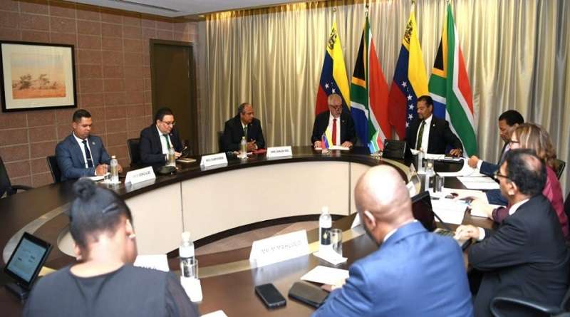 They trace a road map for first mixed commission Venezuela - South Africa