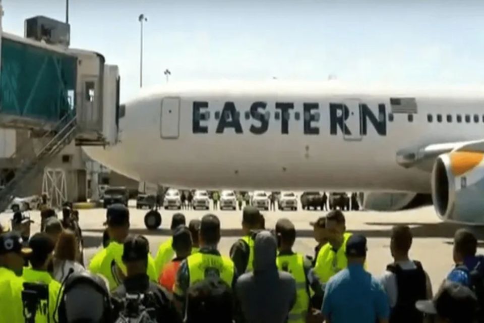 Third direct flight from the United States up with 191 deported migrants