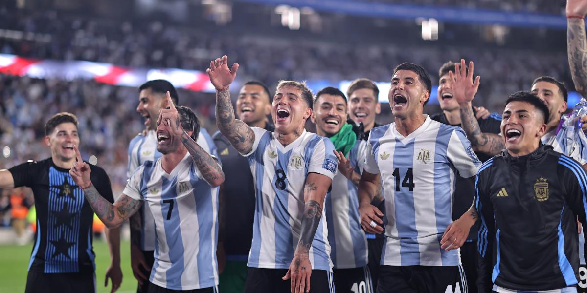 This is the classification of the South American Qualifiers for the World Cup after the win of Argentina to Brazil