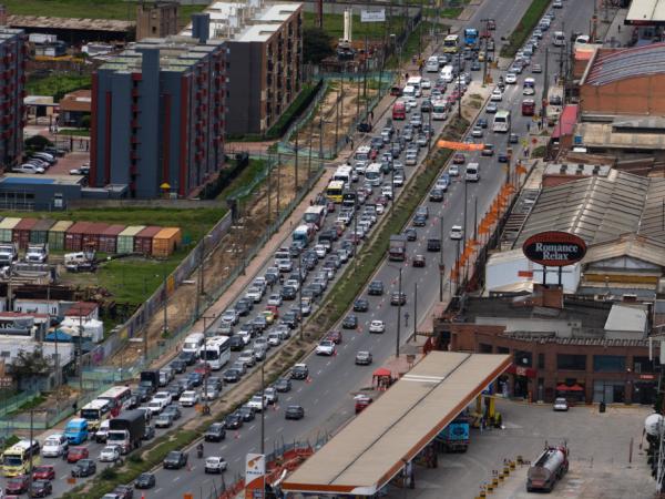 This was seen from the air the 'return plan' in Bogotá