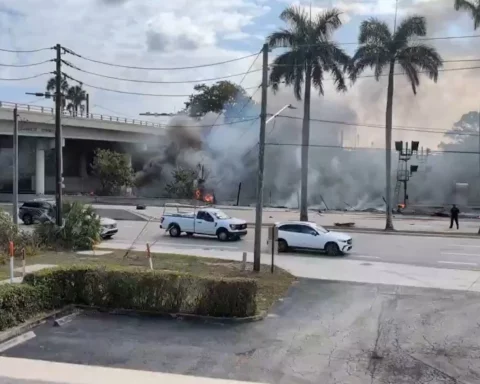 Three dead and one wounded after the fall of a plane in mouth mouth, Florida