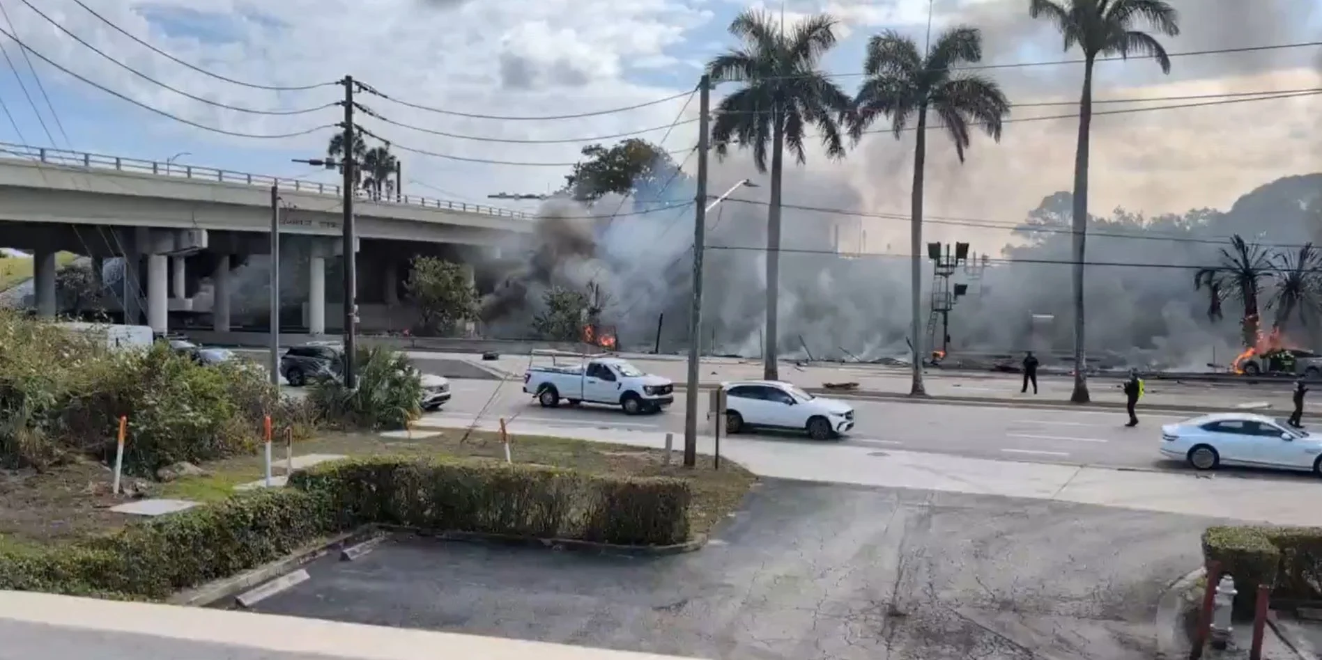 Three dead and one wounded after the fall of a plane in mouth mouth, Florida