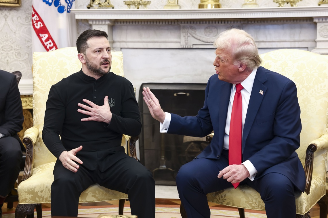 Trump and Zelenski face again, while Russia attacks kyiv strongly