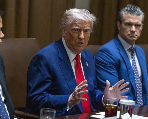 Trump exempts telephones, computers and other electronic equipment.