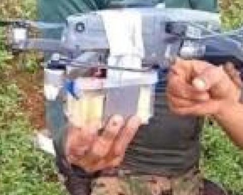 Two injured people, a dead dog and a house with damage leaves a drone in the Catatumbo