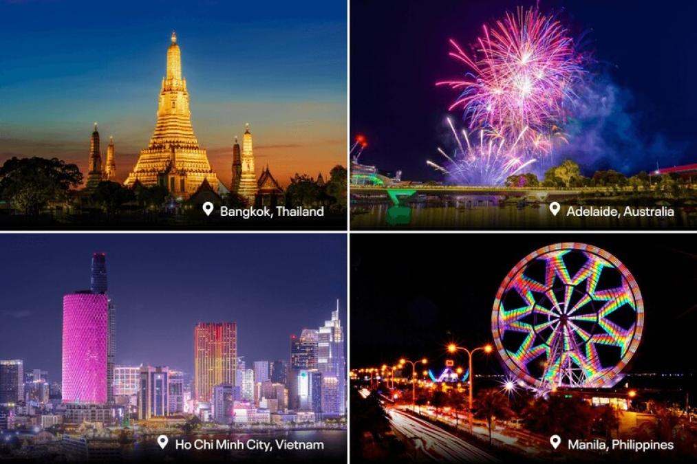 United extends its network in Asia and Oceania with direct flights to four new destinations