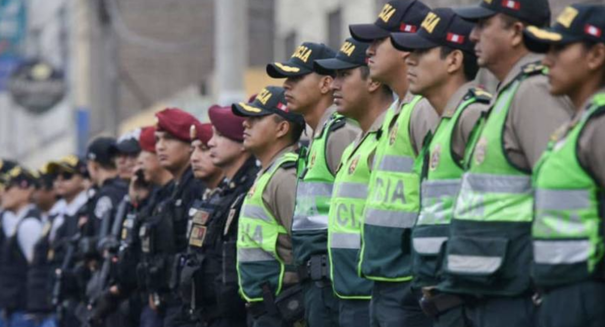 What does the law that declares the National Police in emergency for 180 days?