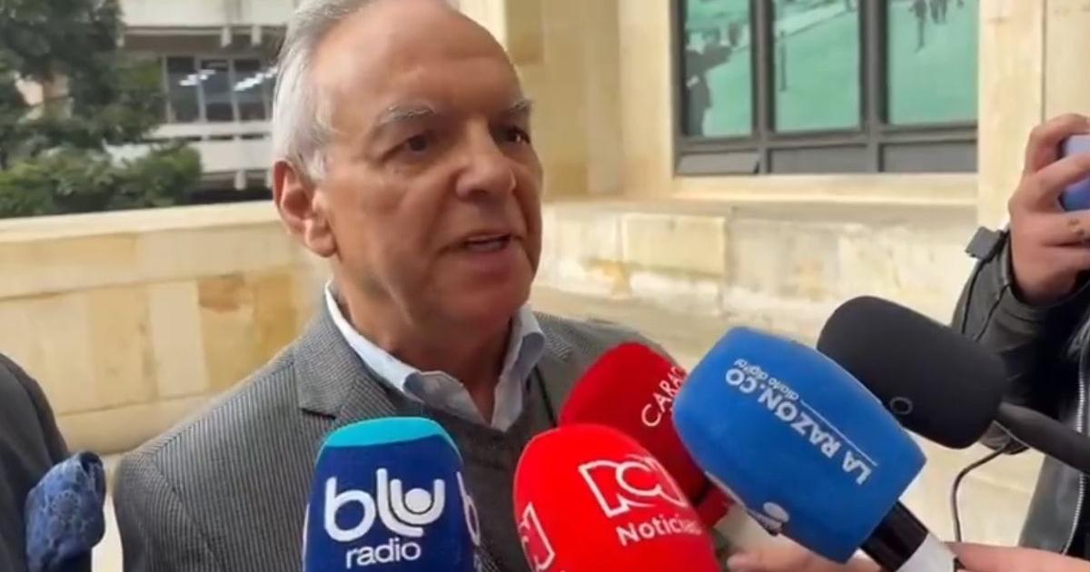 "I'm calm, I come as a witness": Former Minister Ricardo Bonilla appears before the Supreme Court