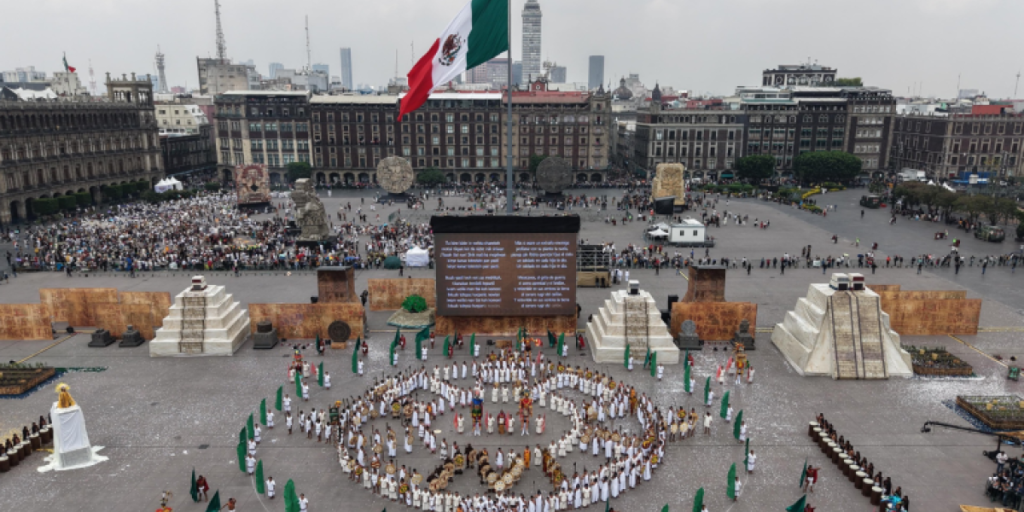 700 years after its foundation, Tenochtitlan is Esperanza, No Ruina: Sheinbaum