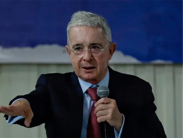 Álvaro Uribe Vélez, expresidente de Colombia.