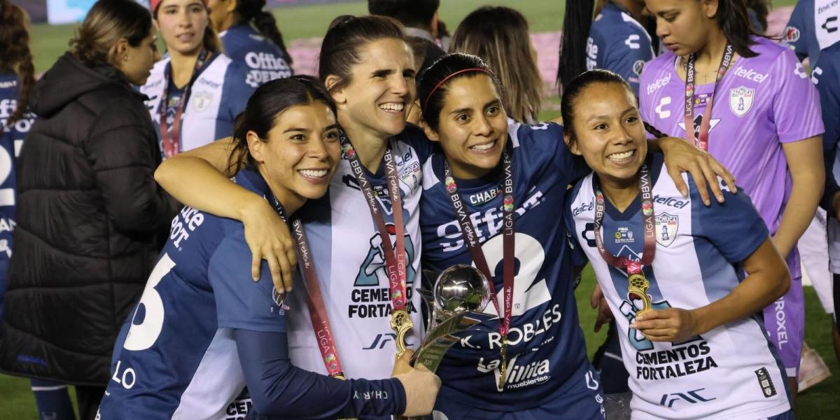 Andrea Pereira Pachuca is crowned champion champion