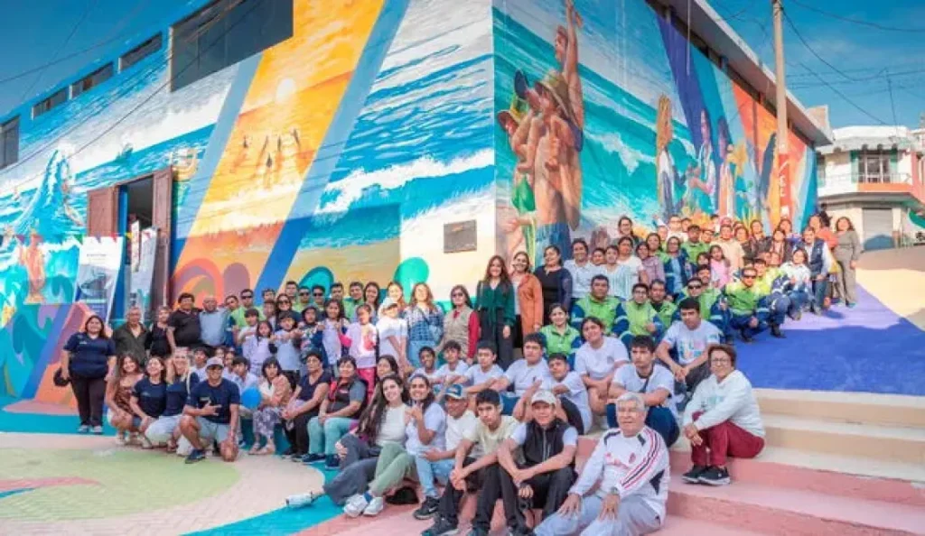 Arcoíris, the Qroma space recovery project, arrived at the port of Malabrigo