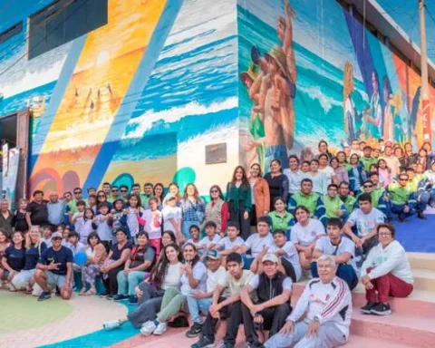 Arcoíris, the Qroma space recovery project, arrived at the port of Malabrigo