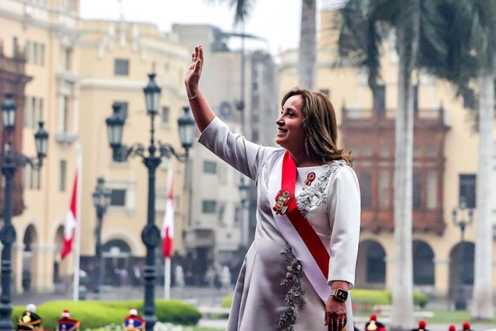 At 11:10 am on Monday, Dina Boluarte will give her last message to La Nación for Fiestas Patrias