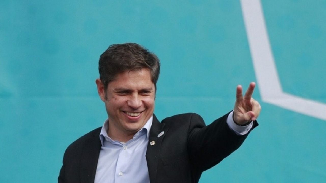 Axel Kicillof begins his electoral campaign with his own profile, far from Massa and Máximo Kirchner